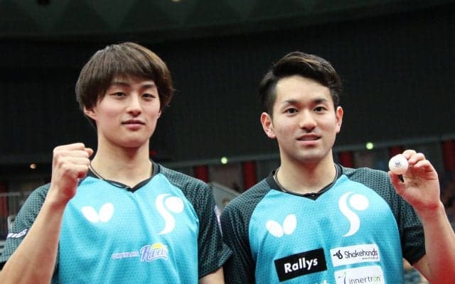 中学からの戦友と掴んだ頂点　専大・三部/及川ペア「最後の最後で優勝できて嬉しい」＜全日本卓球2020＞