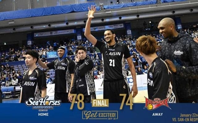 バスケ・三河、愛知ダービー制し8連勝！新加入のジョンソン、ダブルダブル達成