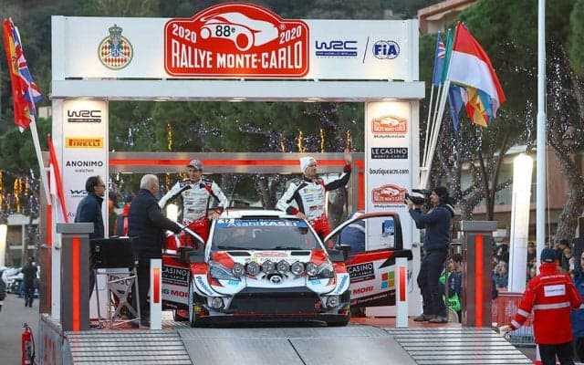 WRCモンテカルロ：SS1でベストタイムのオジエが総合2位発進。エバンスは総合4位、ロバンペラは総合7位につける