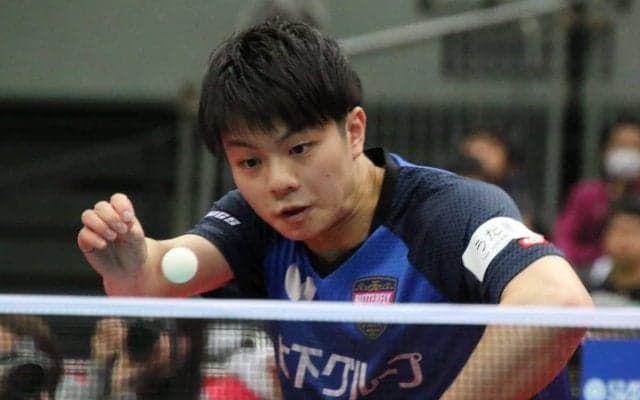 【速報】宇田幸矢、高速卓球で勝利　決勝は張本との高校生対決に＜全日本卓球2020＞