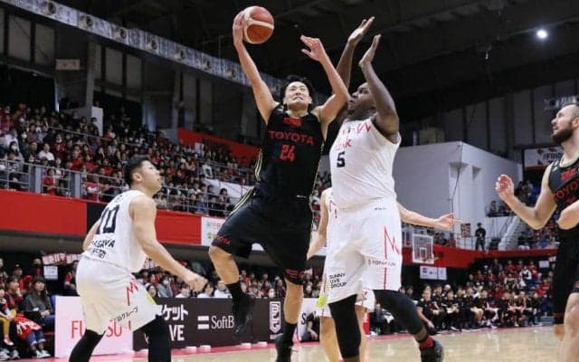 勝負どころでの集中力で上回ったアルバルク東京、粘る富山を終盤に振り切り東地区首位をキープ