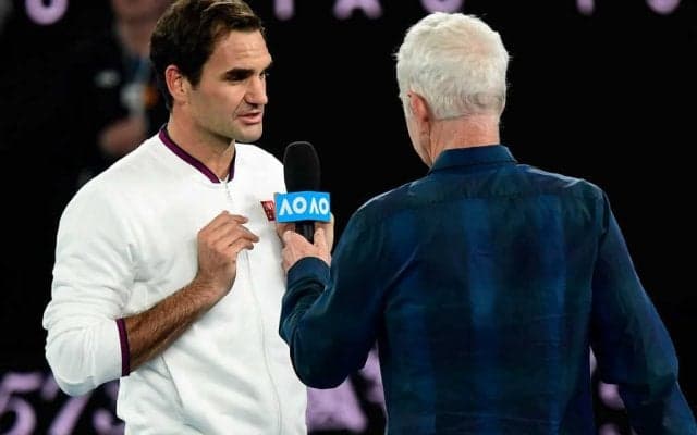 フェデラーがフチョビッチに勝利後のインタビュー