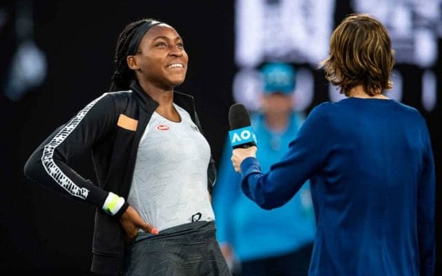 15歳の大快挙！ ガウフ vs 大坂 全豪OP 3回戦 試合後のインタビュー