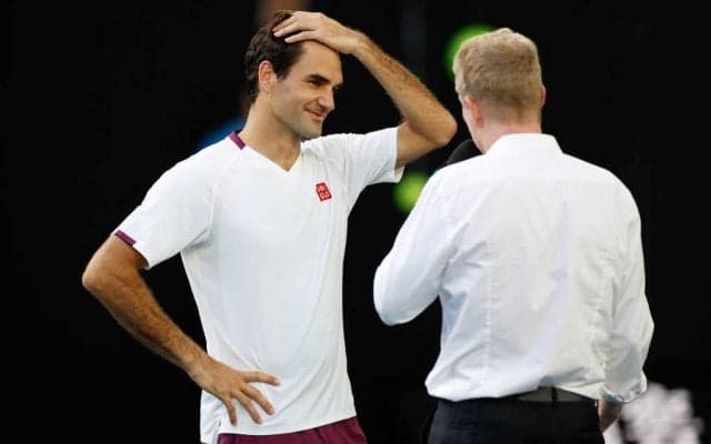 フェデラー「太ももが硬くなり本当に苦しい状況だった」