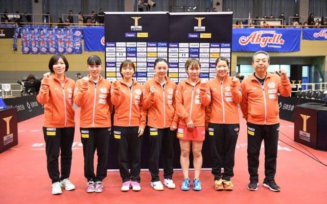 平野美宇が木原に勝利　日本生命は連勝で2位・KA神奈川を突き放す＜卓球・Tリーグ結果速報＞