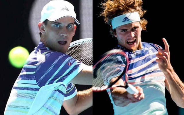 全豪OP12日目 ティームとズベレフの準決勝。上地はダブルス決勝を戦う