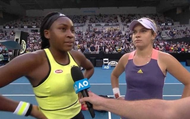 ガウフ＆マクナリー 全豪OPで偉人達に勝利を捧げた