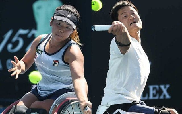 全豪OP車いす 国枝慎吾、上地結衣がグランドスラム決勝を戦う