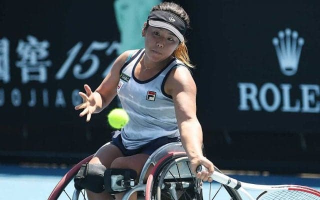 上地結衣 全豪OP車いす単複2冠達成。東京パラに向け好感触