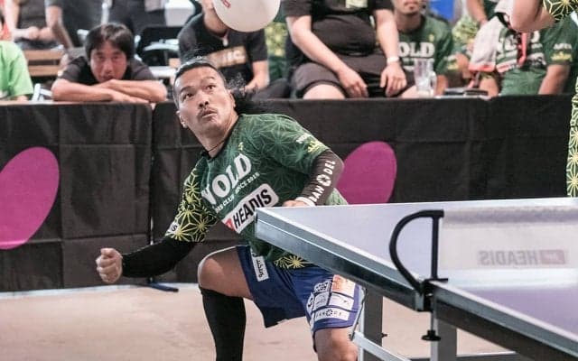 ヘディス王者はヤマハ社員　今田耕司さん命名の秘技“フジヤマ”で世界へ＜卓球×サッカー＞