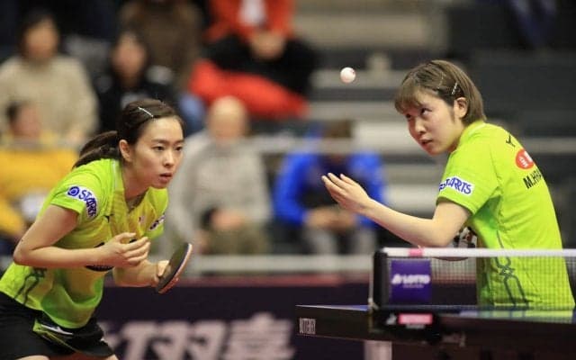 石川佳純/平野美宇、リベンジ果たし4強入り＜卓球・ドイツオープン＞