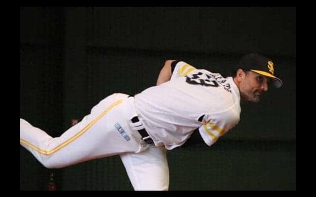 鷹サファテ、故障明けも目指す開幕1軍　「そのために2月1日から来たんだ」