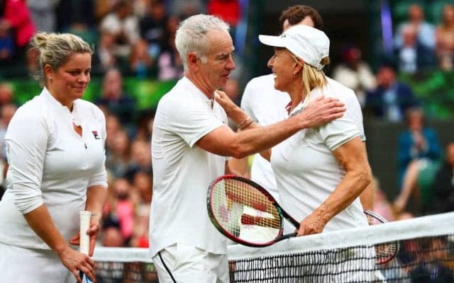 ナブラチロワとマッケンローが抗議行動について謝罪