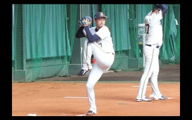 オリ増井、新フォーム“トルネード”で守護神返り咲きへ　「勝ち取っていかないと」