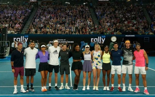 フェデラー、ナダル、大坂らが呼びかける「オーストラリアに行こう」