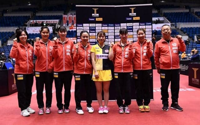 日本生命が首位独走　森さくら、前期MVPのスターシニー下す＜卓球・Tリーグ試合速報＞