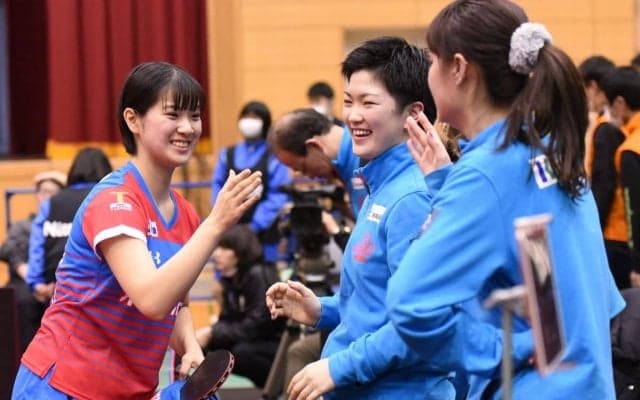 長﨑美柚、殊勲の2勝　KA神奈川が接戦制す＜卓球・Tリーグ試合速報＞