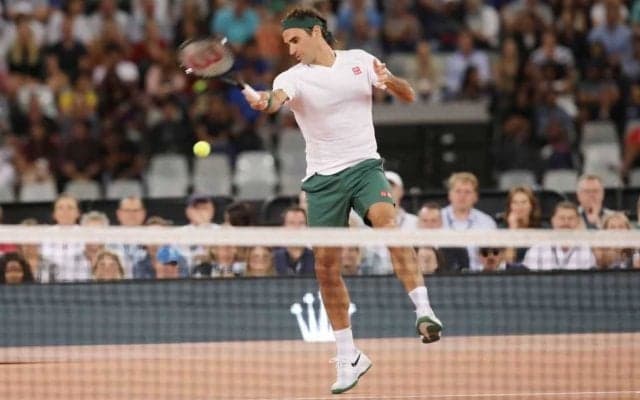 フェデラーが母親とコートで共演。「南アフリカにルーツを持つことを誇りに思っている」