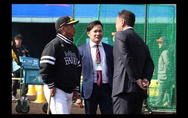 元ホークス＆巨人の森福允彦氏、第2の人生は“未定”　鷹キャンプ訪問