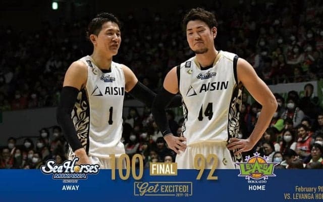 バスケ・三河、ベテラン奮起！ハイスコアゲームを制し、北海道戦は1勝1敗に