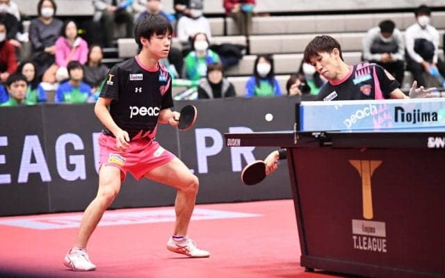 琉球・木造単複2点取りで快勝 ファイナル出場権争い激化＜卓球・Tリーグ結果速報＞