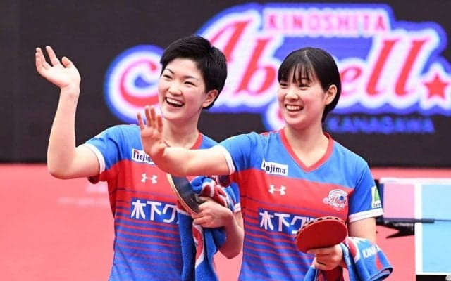 長﨑・木原の10代コンビが勢いづけた　KA神奈川、勝ち点4獲得＜卓球・Tリーグ結果速報＞