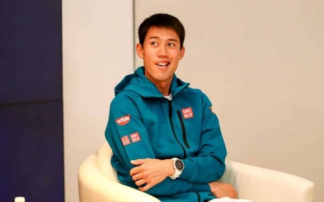 錦織「子どもの頃を思い出す」。41歳ハースがジュニアの練習相手を務める姿に