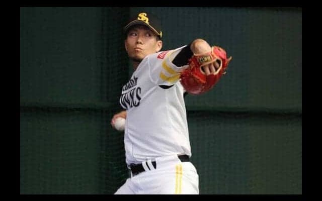 鷹・千賀「キャンプが始まった」　ブルペンで初の本格投球50球、復帰へ前進