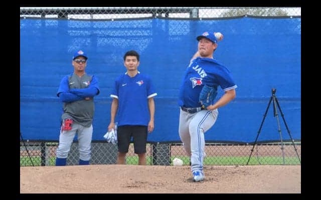 【MLB】山口俊が初ブルペン、見守った指揮官は絶賛　「素晴らしい制球力だった」