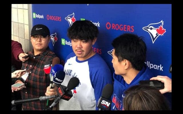 【MLB】山口俊がメジャーでびっくりしたこととは？　「周りの選手がデカすぎて…」