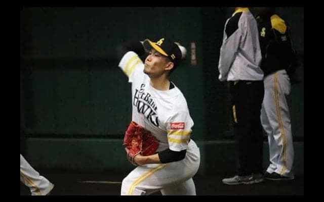 鷹・千賀、今キャンプで最多80球　ふくらはぎの回復順調「久しぶりで疲れた」