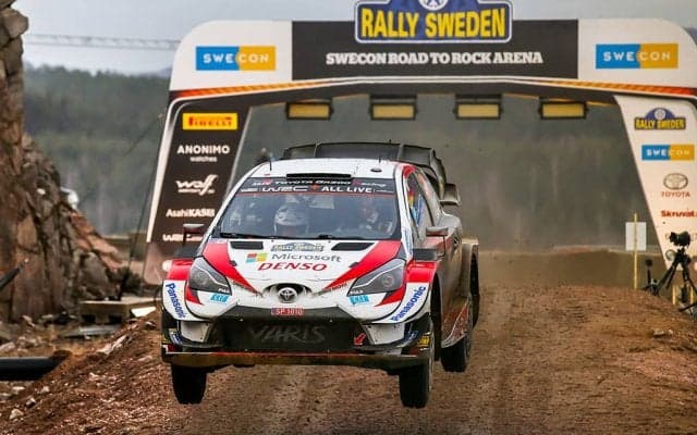 WRCスウェーデン：トヨタのエバンスが3ステージ連続ベストで首位堅持。オジエ総合3位、ロバンペラ4位