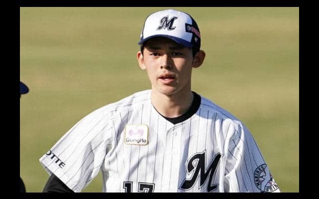 ロッテ、ドラ1佐々木朗＆ザキヤマの2S公開もファン悲鳴　「朗希君逃げてー」