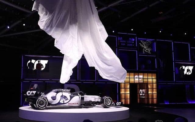 【F1】改名新陣営のアルファタウリ・ホンダも新車「AT01」を発表