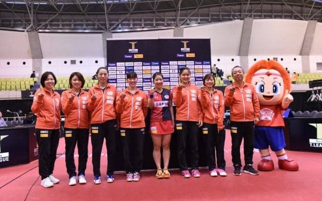 日本生命、リーグ1位確定　森さくらが14勝目＜卓球・Tリーグ結果速報＞