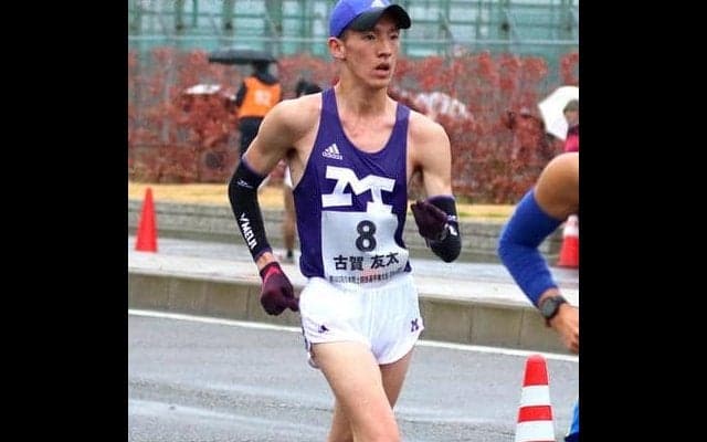 古賀が学生２位！　８位入賞と爪痕残す／日本選手権男子・女子20km競歩