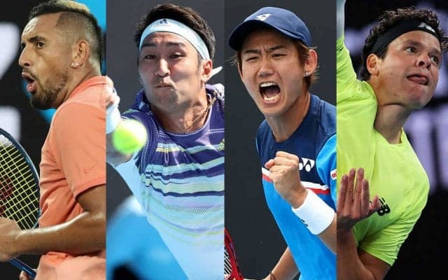 西岡良仁、内山靖崇が初日1回戦に臨む。「ATP250 デルレイビーチ」