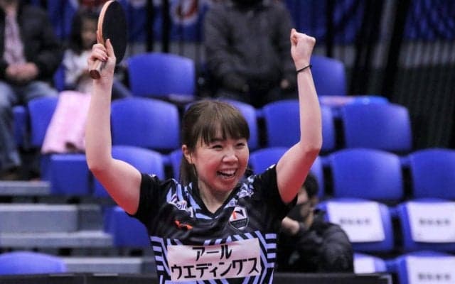 森薗美咲「自分のプレーができた」と会心の勝利　トップが3位フィニッシュ＜卓球・Tリーグ結果＞