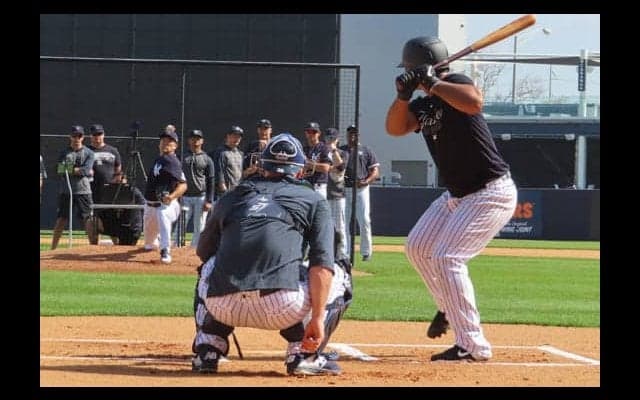 【MLB】田中将大、キャンプ初実戦で上々スタート　打者4人に1安打「一つステップを踏めた」