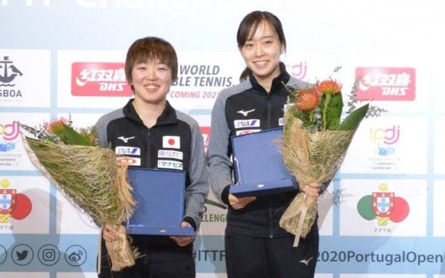 石川佳純、今季初V　女子全種目で日本勢優勝＜卓球・ポルトガルオープン＞