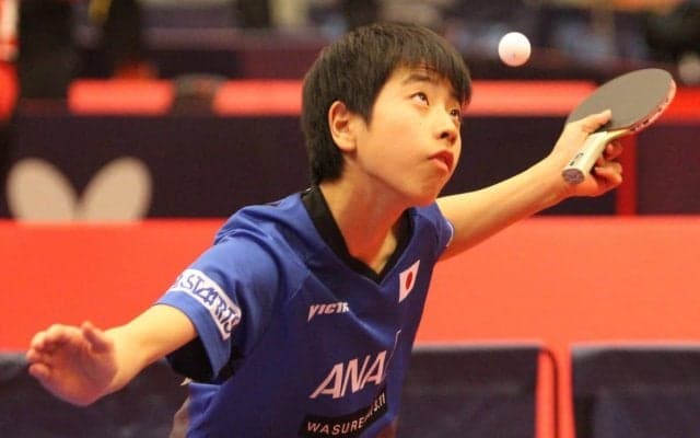 高校1年・篠塚大登、インハイ2位の実力発揮＜卓球・ドイツオープン＞