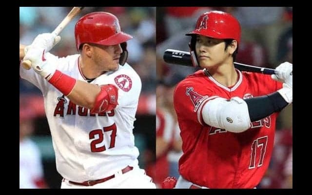 大谷＆トラウトの今季本塁打をMLB公式が注目　ファン「80本以上」「オオタニはビースト」
