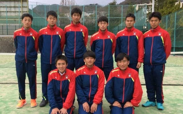 好きな選手のモノマネが流行！甲南高等学校【第42回全国選抜高校テニス大会】