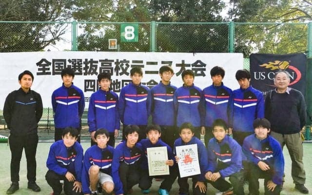 コート外のことも妥協しない！香川県立高松北高等学校 男子【第42回全国選抜高校テニス大会】