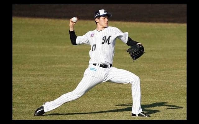 ロッテ佐々木朗は「令和のノーランライアン！」　捕手座らせ投球動画が大反響