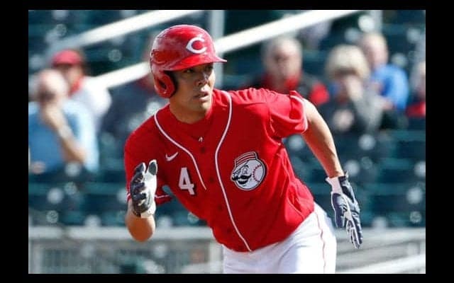 【MLB】秋山翔吾、“メジャー初安打”は158キロ撃ち！　鮮烈デビューに球団も「おめでとう」