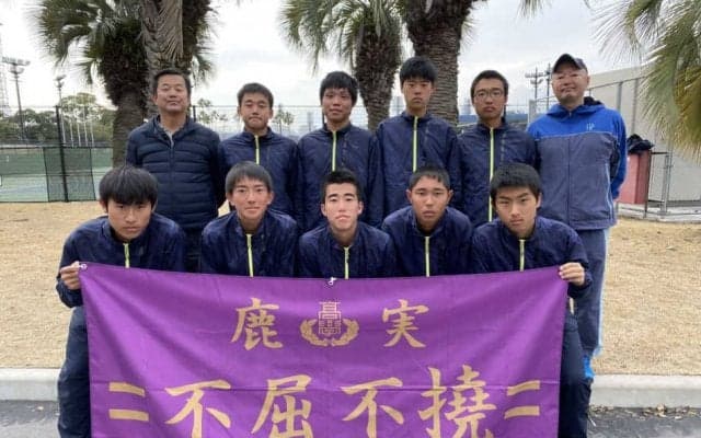 「一戦必勝！」鹿児島実業高等学校【第42回全国選抜高校テニス大会】