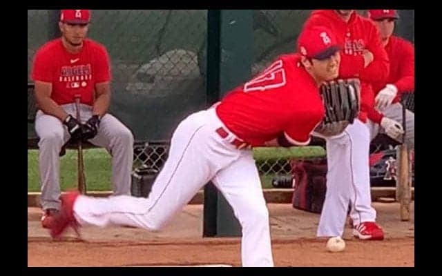 【MLB】大谷翔平、球速は戻る？　「80％」で130キロも…捕手は「まだ55～60％」と証言