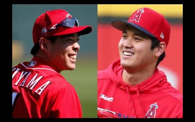 【MLB】大谷翔平が「クソガキスマイル」　秋山翔吾との再会ショットに日米反響