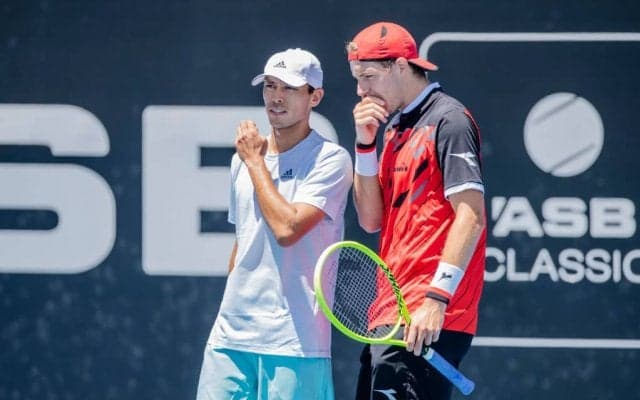 【1/11試合結果】マクラクラン勉ペアが決勝進出。世界19位のシュワルツマンが準決勝敗退